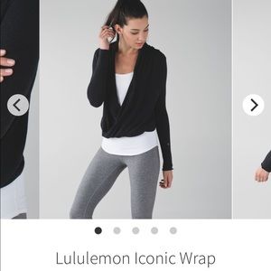 Lululemon wrap shirt